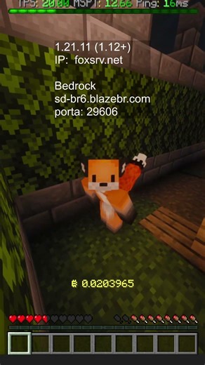 Servidor SMP Brasileiro #br #minecraft #gaming Semi Anárquico