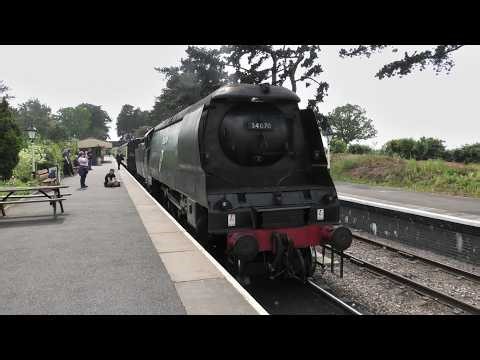 An Afternoon With A Weathered Bulleid In The Cotswolds
