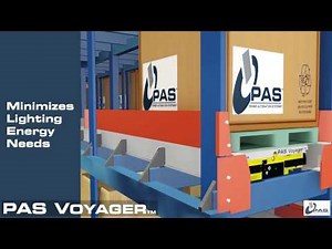 PAS VOYAGER™ - Reliable Semi-Automated Deep-Rack Pallet Warehouse Storage
