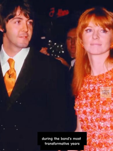 Paul McCartney and Jane Asher became one of the most recognizable young couples of the 1960s, admired for their elegance and charm during the height of Beatlemania. Asher’s background in theatre and film brought a refined presence to many Beatles events, and she influenced McCartney’s early creative life, including his songwriting during the band’s most transformative years. Their time together captured the energy of London’s cultural boom, blending music, film, and fashion in a defining era. #f