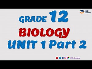 Biology Grade 12 Unit 1 Part 2 | Application in Biotechnology | by Mr. Workineh Deyas (MSc) of ABS