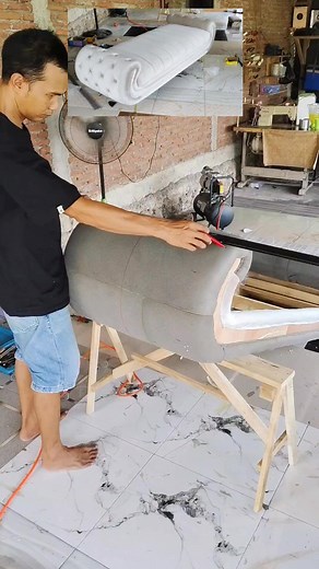 1.9M views · 10K reactions | Cara membuat bangku sofa mewah How to make a luxury sofa bench" #customsofa #diysofa #sofabench #bench #ottomansofa #sofacantik #sofaunik #sofaestetik | Kursi Sofa Watampone | Facebook