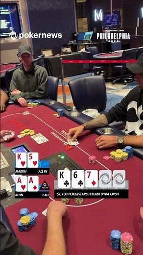🚀Pocket aces at the final table! ‪@PokerStars‬