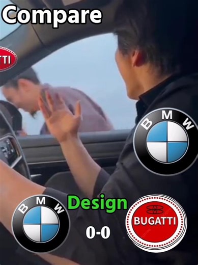 Bmw Vs Bugatti 💀 #bmw #bugatti #compare #carshorts #auracar #luxurycars #fyp #virulshorts #newcar