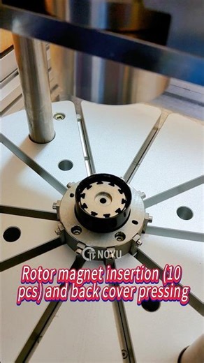 Integrated Auto Magnet Loading & Back Cover Press-fit Machine.