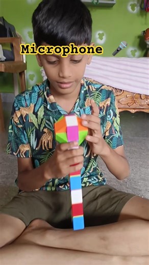 making microphone 🎤 #magicscale #tutorial #cube