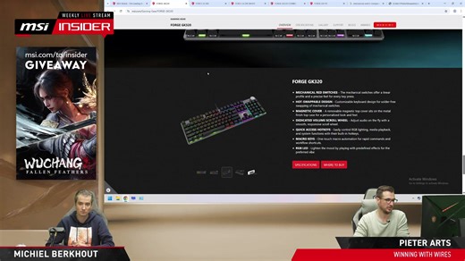 Welcome to today’s livestream, where we dive deep into the world of wired gaming performance with a hands-on showcase of MSI’s newest and most popular PC gaming peripherals! Join us as we review and demo the MSI FORCE GC200 and GC200 WHITE wired controllers—both designed with magnetic Hall-effect triggers, precise analog sticks, and immersive haptic feedback for responsive, cross-platform play on both PC and Android.​ But that’s not all. We’ll also put the spotlight on the MSI FORGE GK320 COMBO,