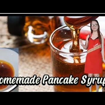 "Homemade Pancake Syrup". #just 3 ingredients