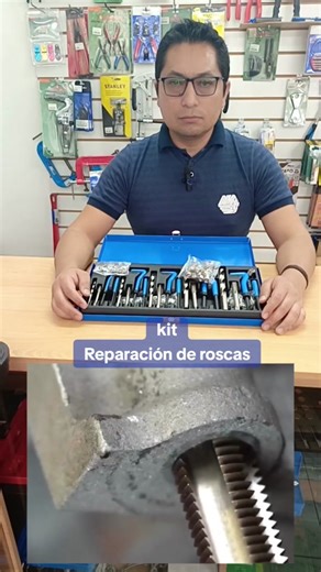 Kit de Reparación de Roscas HELICOY en EQUIMAX