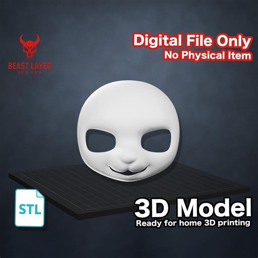 Furry Fursuit Head Base STL 3D Print Mask Kigurumi Kemono Animal Helmet Cosplay Digital Download DIY Costume Template Eyes Teeth Included - Etsy Canada