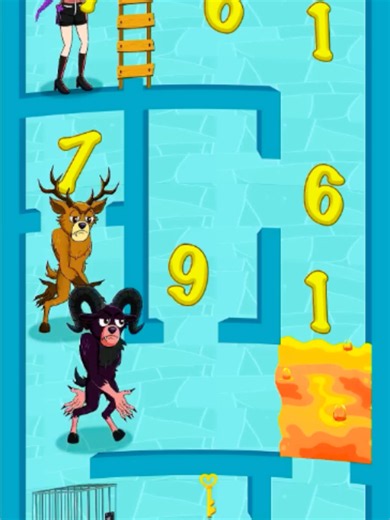 Can Rumi Pick the Right Digit to Defeat the Monsters?