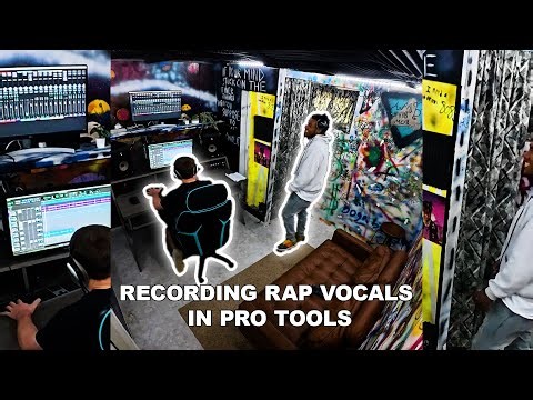 What A Rap Vocal Recording Session Looks Like With Me