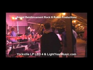 Yorkville LP-LED4 LED Stage Lighting Live Performance Lake Shore Park Rib Burn Off
