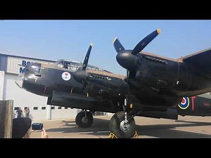 Lancaster 4 Engine Startup July 2021
