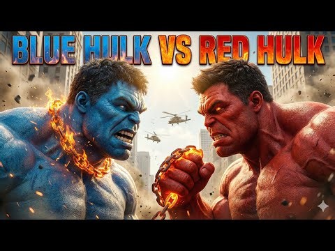 Unexpected Team-Up: HULK vs BLUE HULK EPIC BATTLE ⚡ Supergirl Arrives With a Twist No One Expected!