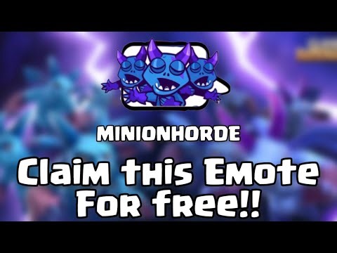 Claim Free emote and Other Rewards | Season 82 #clashroyale #minionemote #viral 