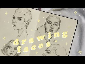 How I Draw Faces | Sketchbook Sesh #1
