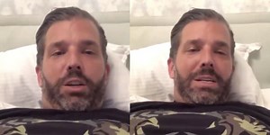 Donald Trump Jr moans about Instagram algorithms from his bed | indy100