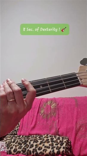 ✨️👀Barney Miller Bass Intro - Dexterity test ✨️.🎸😅