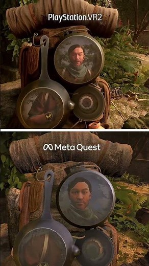 PSVR2 & Meta Quest 3 graphics comparison - Wanderer - The Fragments of Fate #WTFOF