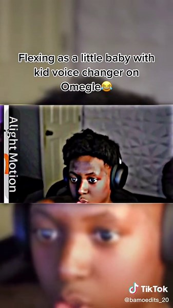 Kid Voice Changer Flexing on Omegle | Funny Video Clip