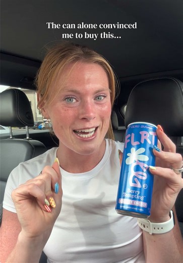 Daily energy drink drinker reporting for duty 🫡⚡ Had to try this from @drinkflrt because the can was way too cute to pass up. The flavor, the vibes, the branding… immediate yes from me. I fear I’ve found a new favorite. 🥤✨ #energydrinktok #drinkreview #tastetest #drinkrecommendations #drinkoftheday