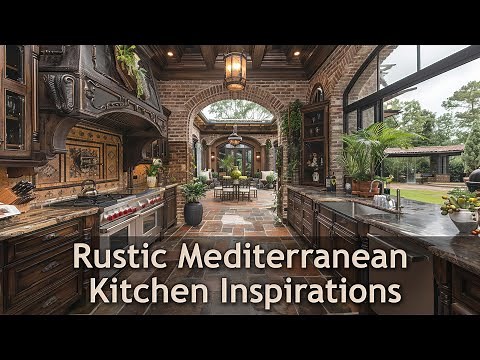 Captivating Mediterranean Kitchen Inspirations for Your Home