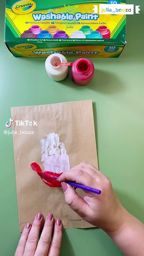 Christmas Handprint Santa Craft - DIY Kids Activities