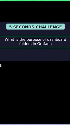 🚥 Understanding Grafana dashboard folders