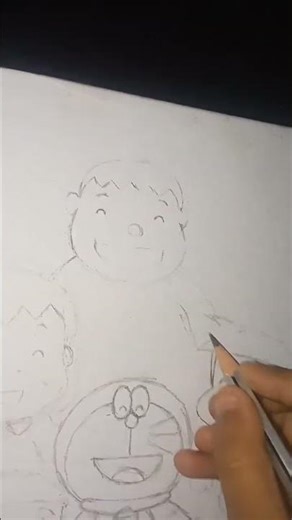 doremon outline Toturial and colouring toturial video coomoing soo n