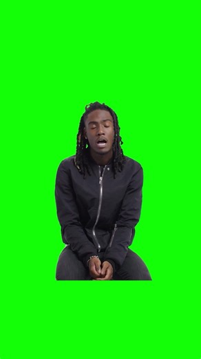 OsamaSon "I Don't Respond to BS" meme - Green Screen