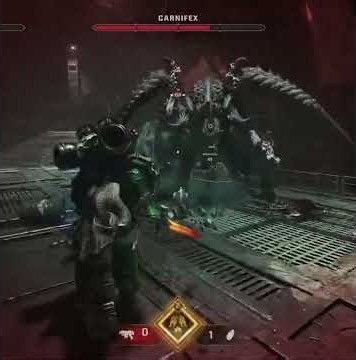 Salamander's Sword Wings of Flame Build vs Carnifex- Space Marine 2 Patch 14 True Solo Absolute