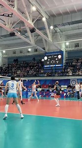 Эпизод волейбольного матча «Динамо-Владивосток» - «Муром» 29 марта 2026 года