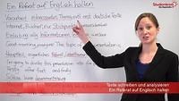 Ein Referat auf Englisch halten: Aufbau, Hilfen