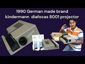 kindermann dia projector 8001 Diafocus made in Germany. about in hindi. price 8000