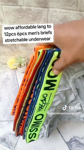 12pcs 6pcs men's briefs high quality good quality stretchable underwear #mensbriefs #brieformen #affordableunderwear #foryoupage❤️❤️ #highquality