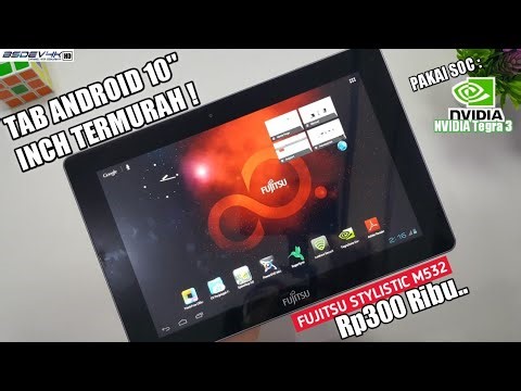 Affordable 10" Android Tablet with NVIDIA Tegra CPU! - Fujitsu Stylistic M532 Tablet Review