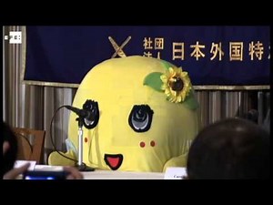 Funassyi, a "yellow pear" that triumphs in Japan