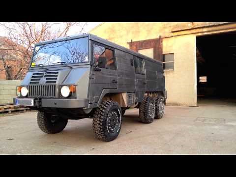 Pinzgauer 718k TDi conversion First start