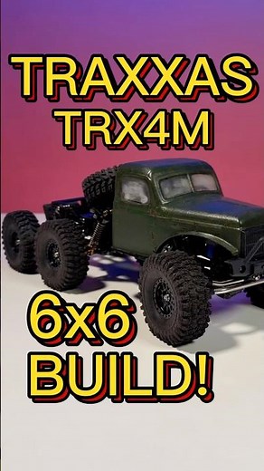 Custom Traxxas TRX4M 6x6 Build!