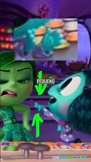 Sabías qué? ENVIDIA🍀 DE INTENSAMENTE 2 iba a ser un personaje MASCULINO Y VILLANO 😨#shorts #Pixar