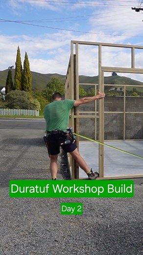 Home Renovation Journey: Duratuf Workshop Build Day 2