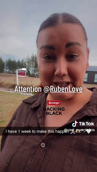 Personalised happy birthday shoutout from Ruben Love to Myah