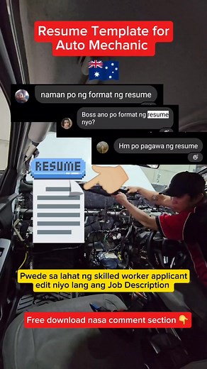 Free Download Resume Template‼️ #resume #FreeDownload #resumetemplates #australia | Jun in Australia