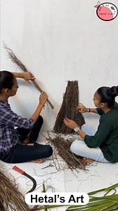 266K views · 1.9K reactions | Family Tree Making || Family Tree Art Designs Ideas || Creative Wall Decor || DIY | Hetal's Art | Facebook