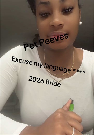 2026 Bride !!! Pet Peeves #2026bride #bride #weddingplanningtips #fypage