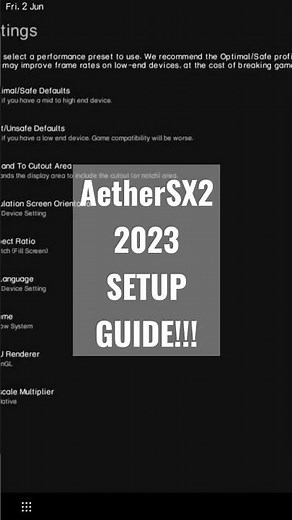 How to setup AetherSX2 |Full tutorial on my channel #60fps #ps2emulatorforandroid #mobilegaming