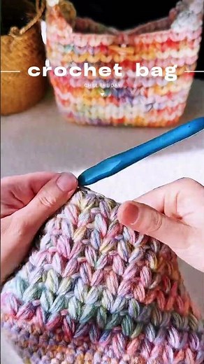 Crochet the Body of the Bag 👜 Step-by-Step Tutorial | Easy & Clean Look #crochet #aesthetic