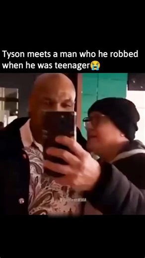 Entertainment and Humour on Instagram: "In a remarkable turn of events, Mike Tyson met a fan who had a surprising connection to his past - the man was someone Tyson had robbed as a teenager. The encounter was a poignant reminder of the boxer's tumultuous youth, marked by street fights and petty crimes. However, instead of tension, the meeting was filled with an unexpected sense of closure and forgiveness. Tyson, now a wiser and more reflective man, was touched by the fan's kindness and willingne
