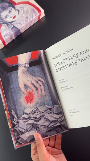 The spooky season continues... 🕯️ From poisoned-pen letters to ominous small towns, Shirley Jackson’s The Lottery and Other Dark Tales gathers her most haunting stories, each one lingering long after the final line. 👁️ With Angie Hoffmeister’s evocative ink and watercolour illustrations and an introduction by Ruth Franklin, this is a darkly elegant volume from the master of psychological suspense. 🕸️ https://www.foliosociety.com/the-lottery-and-other-dark-tales-core | The Folio Society